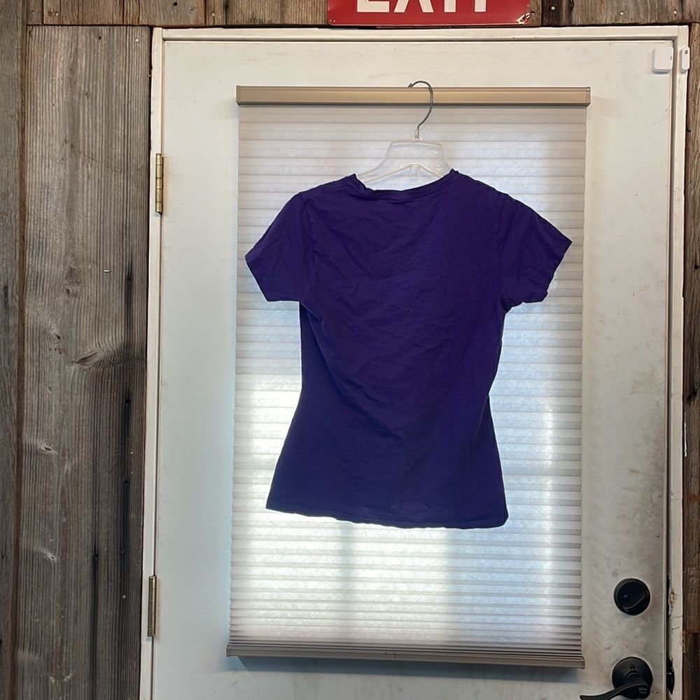 GIRLS purple cute horse shirt - Picture 6 of 7